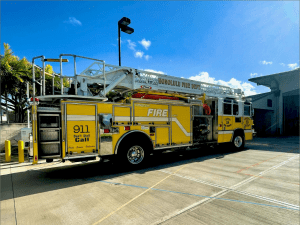 HFD Quint Ladder truck